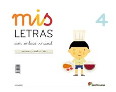 mis letras 4 cuadricula infantil 4 años (cuad+cuentos) ed 2016-9788468030210