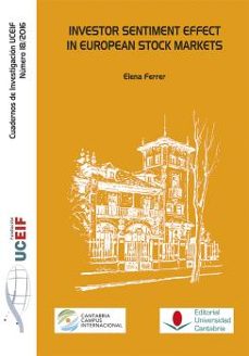 investor sentiment effect in european stock markets-elena ferrer-9788481028010