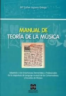 manual de teoria de la musica-mª esther aguera-9788484259510