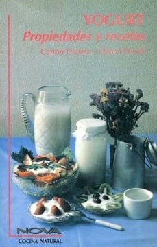 yogurt: propiedades y recetas-daniel bonet-9788486512910
