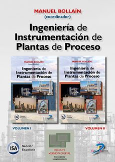 ingenieria de instrumentacion de plantas de proceso. 2 tomos-manuel bollain sanchez-9788490525210