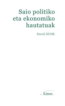 saio politiko eta ekonomiko hautatuak-david hume-9788490827710