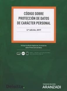 código sobre protección de datos de carácter personal-9788491526810
