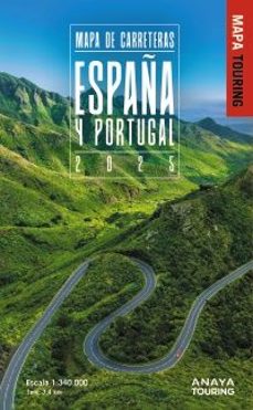 mapa de carreteras de españa y portugal 1:340.000, 2025-9788491588610