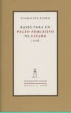 bases para un pacto educativo de estado-9788492411610