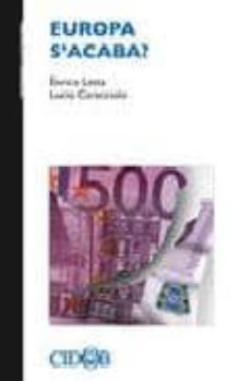 europa s acaba?-9788492511310