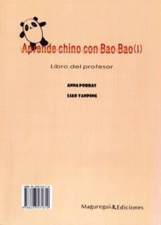 aprende chino con bao bao (1) profesor-9788493571610