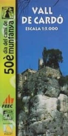 vall de cardo. mapa esc. 1:5.000-9788494291210