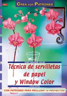 tecnicas de servilletas de papel y window color-9788496365810