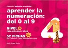 aprender 04(color)numeracion nivel del 0 al 9-jesus jarque garcia-9788498963410