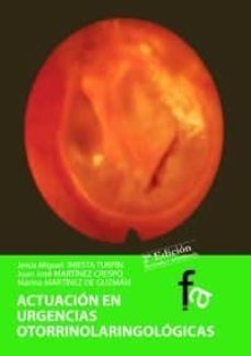 actuacion en urgencias otorrinolaringologicas (2ª ed.)-9788499765310