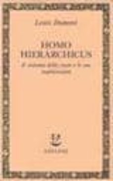 homo hierarchicus: il sistema delle caste e le sue implicazioni-9788845907210