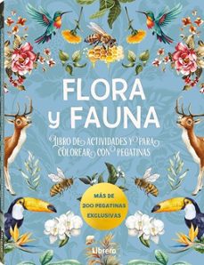 flora y fauna. libro de actividades y para colorear-jennifer kushnier-9789464992410