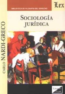 sociologia juridica (nardi-greco)-carlo nardi greco-9789563923810