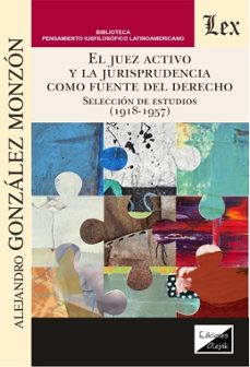 juez activo y la jurisprudencia como fuente del derecho-alejandro gonzalez monzon-9789564073910