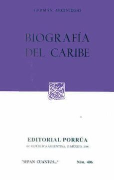 biografia del caribe (3ª ed.)-german arciniegas-9789700722610