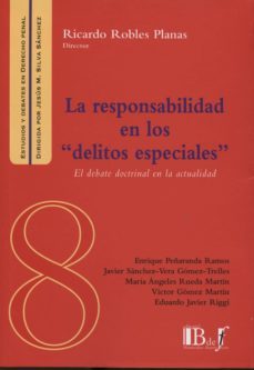 la responsabilidad en los "delitos especiales"-9789974708310