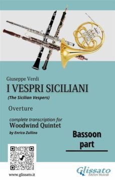 bassoon part of "i vespri siciliani" - woodwind quintet (ebook)-9791220860710