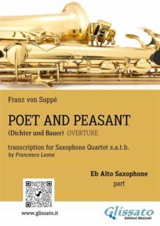 poet and peasant - saxophone quartet (eb alto part) (ebook)-9791220885010