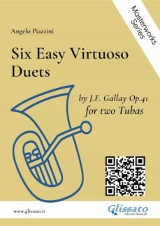 six easy virtuoso tuba duets by j.f.gallay op.41 (ebook)-9791221333510