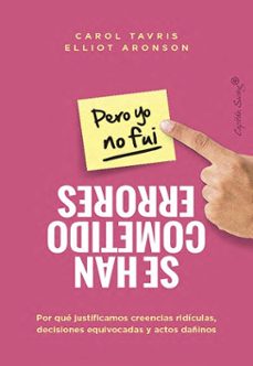 se cometieron errores (pero yo no fui) (ebook)-carol tarvis-elliot aronson-9791399030310