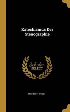katechismus der stenographie-9780270189520