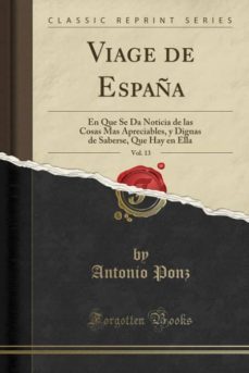 viage de españa, vol. 13-9780282702120