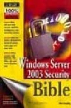 windows server 2003 security bible-blair rampling-9780764549120
