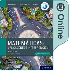 matematicas ib: aplicaciones e interpretaciones, nivel medio, libro digital ampliado-9781382032520