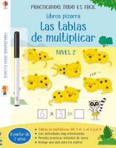 libros pizarra - las tablas de multiplicar nivel 2-9781474971720