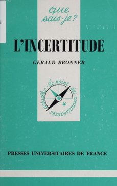 l'incertitude (ebook)-gerald bronner-9782130713920