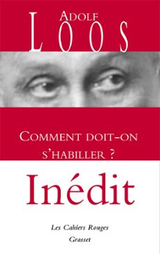 comment doit-on s'habiller? (ebook)-adolf loos-9782246811220