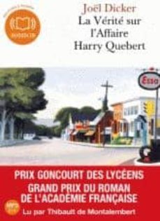 la verite sur l affaire harry quebert (audiobook)-joel dicker-9782356415820