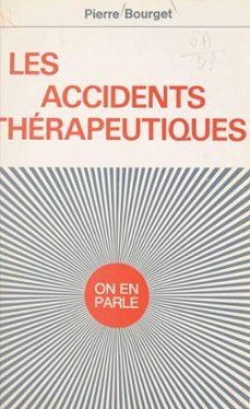 les accidents therapeutiques (ebook)-pierre bourget-9782706255120