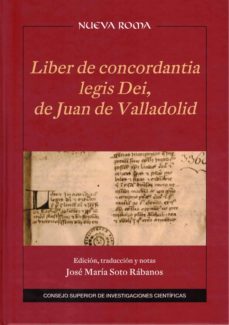 liber de concordantia legis dei, de juan de valladolid-9788400105020