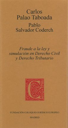 fraude a la ley y simulacion en derecho civil y derecho tributario-9788409416820