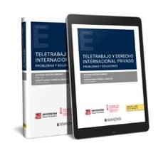 teletrabajo y derecho internacional privado.problemas y soluciones-alfonso ortega gimenez-9788411240420