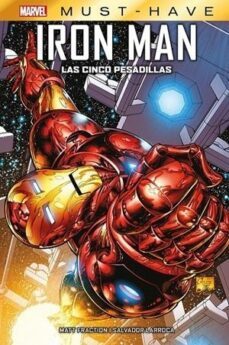 el invencible iron man las cinco pesadillas marvel must have-matt fraction-9788411502320