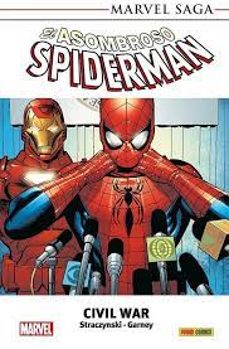 el asombroso spiderman 11 civil war marvel saga tpb-9788411508520