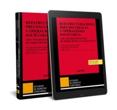civitas: reestructuraciones preconcursales y operaciones societarias. xiii congreso español de derecho de la-9788411626620