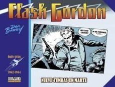 flash gordon 1962-1964 nueve tumbas en marte-dan barry-9788419380920