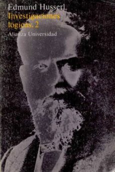 investigaciones logicas (t. 2)-edmund husserl-9788420623320