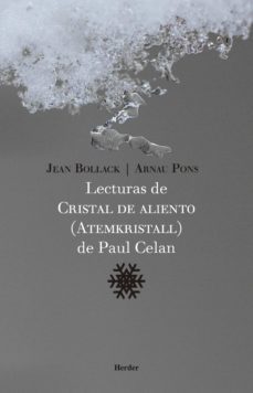 lecturas de cristal de aliento de paul celan-jean bollack-arnau pons-9788425443220