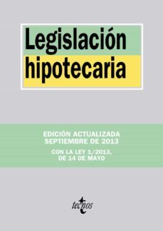 legislacion hipotecaria (28ª ed.)-9788430959020