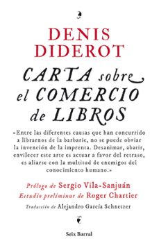 carta sobre el comercio de libros-denis diderot-9788432214820