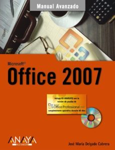 microsoft office 2007 (manual avanzado) (incluye cd-rom)-9788441521520