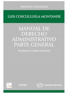manual de derecho administrativo (24ªed.)-luis cosculluela montaner-9788447045020