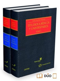 estudios juridicos y universitarios ( 2 vols.)-9788447050420