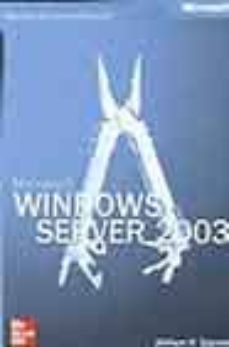 microsoft windows server 2003: manual del administrador-william r. stanek-9788448139520