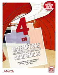 matemáticas orientadas a las enseñanzas académicas 4º eso andalucia-9788469879320